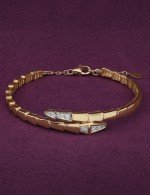 Браслет из лимонного золота c бриллиантами