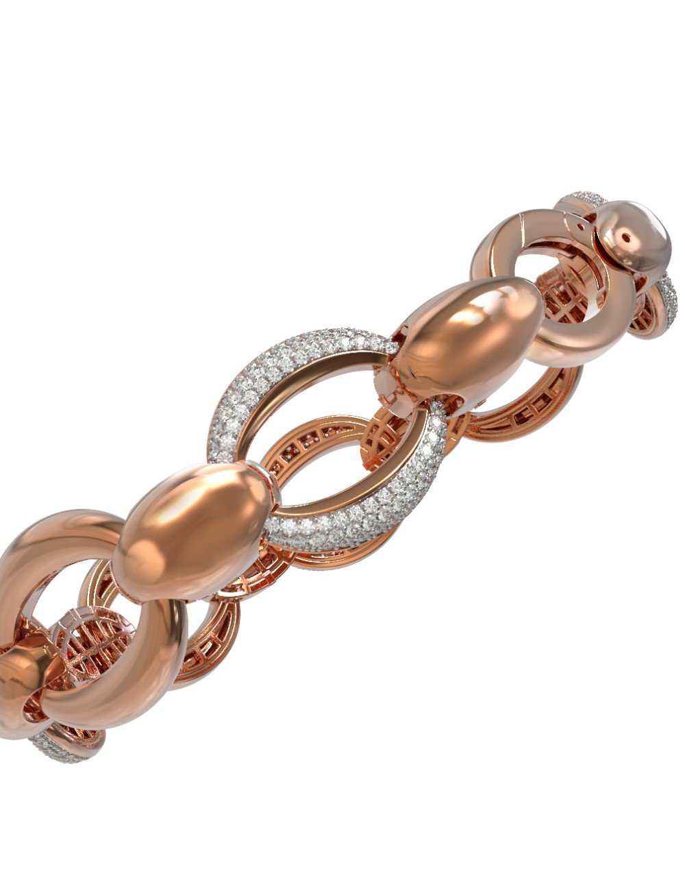 Браслет из золота c бриллиантами