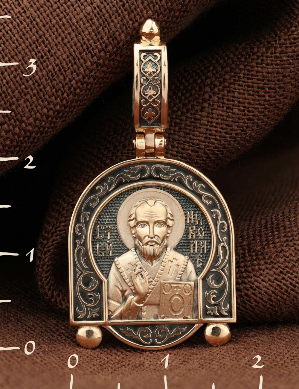 Образок из золота