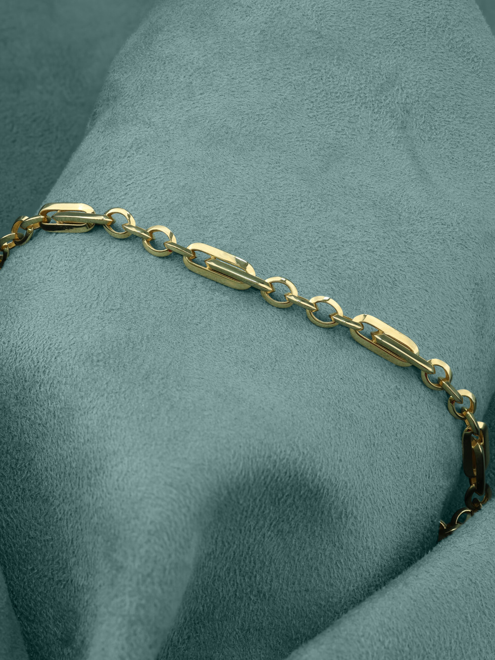 Браслет из лимонного золота 585 пробы