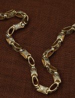 Цепь из лимонного золота