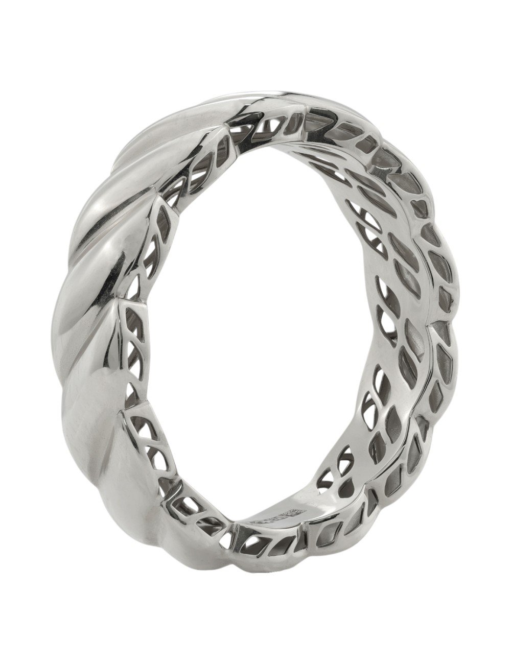 Кольцо из белого золота