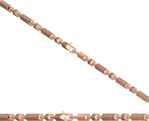 Цепь из красного золота 585 пробы