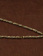 Цепь из лимонного золота