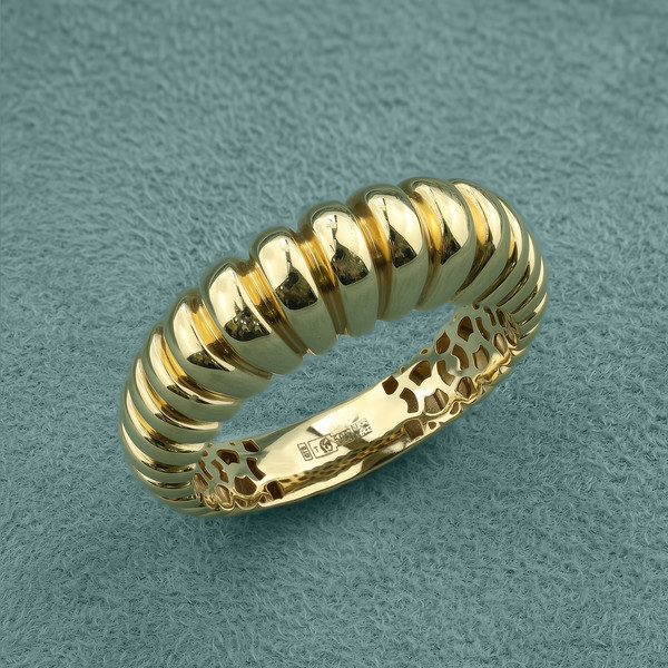 Кольцо из лимонного золота 585 пробы