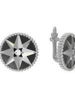 Серьги из белого золота 585 пробы
