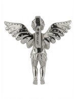 Подвеска из белого золота c фианитом