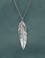 Колье из белого золота