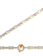 Цепь из белого золота