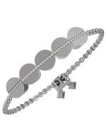 Браслет из белого золота c бриллиантами