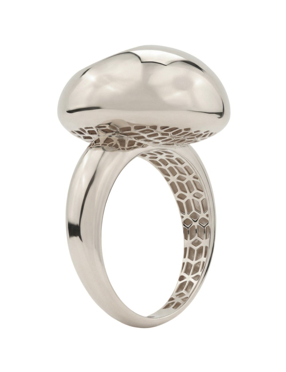 Кольцо из белого золота c бриллиантами