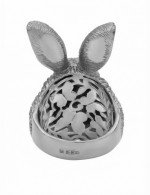 Кольцо из белого золота c эмалью