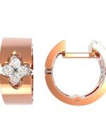 Серьги из золота c бриллиантами