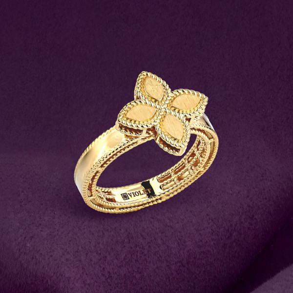 Кольцо из красного золота 585 пробы