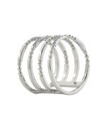 Кольцо из белого золота c бриллиантами