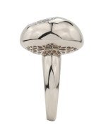 Кольцо из белого золота c бриллиантами