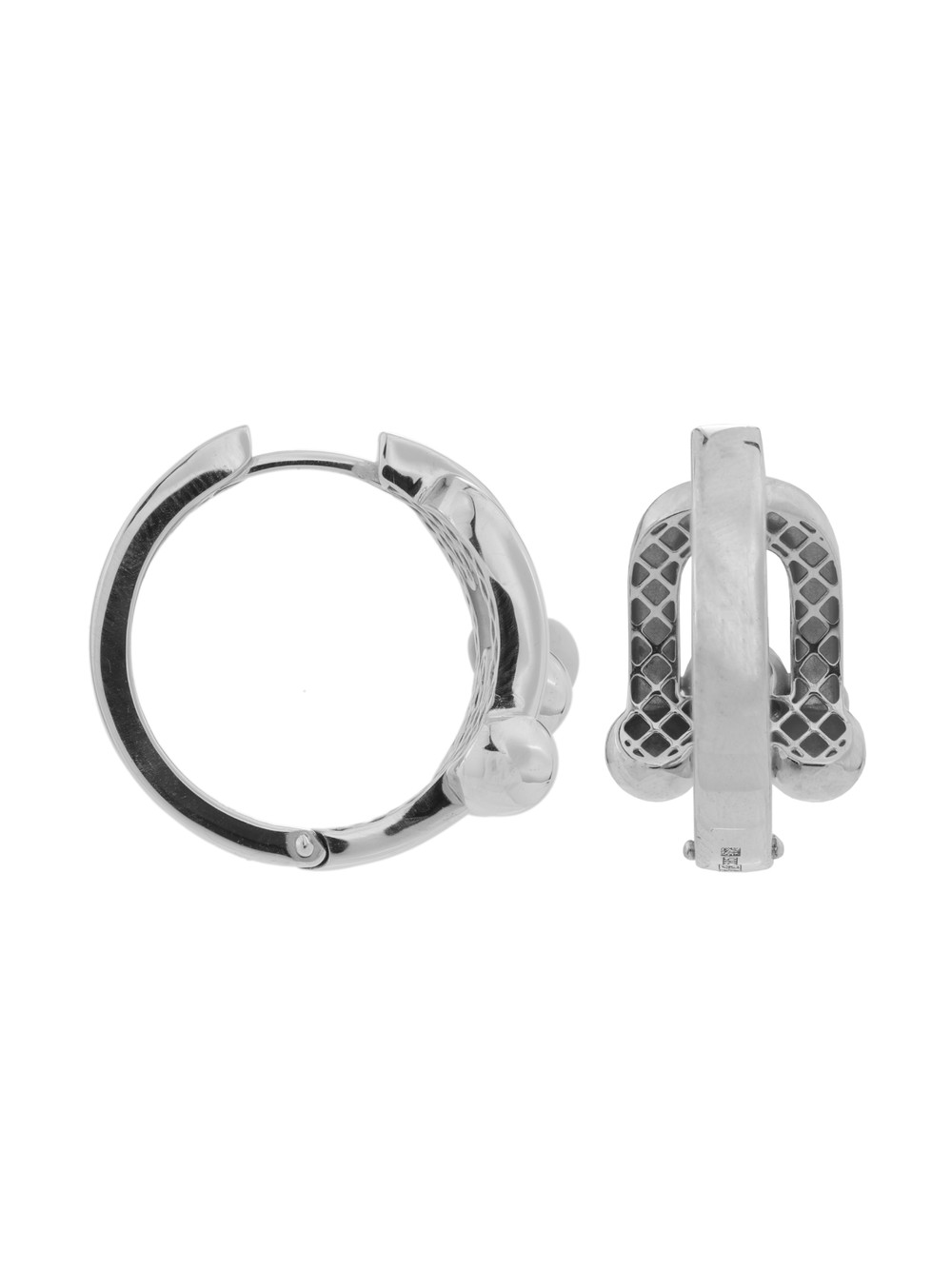 Серьги из белого золота 585 пробы