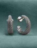 Серьги из белого золота