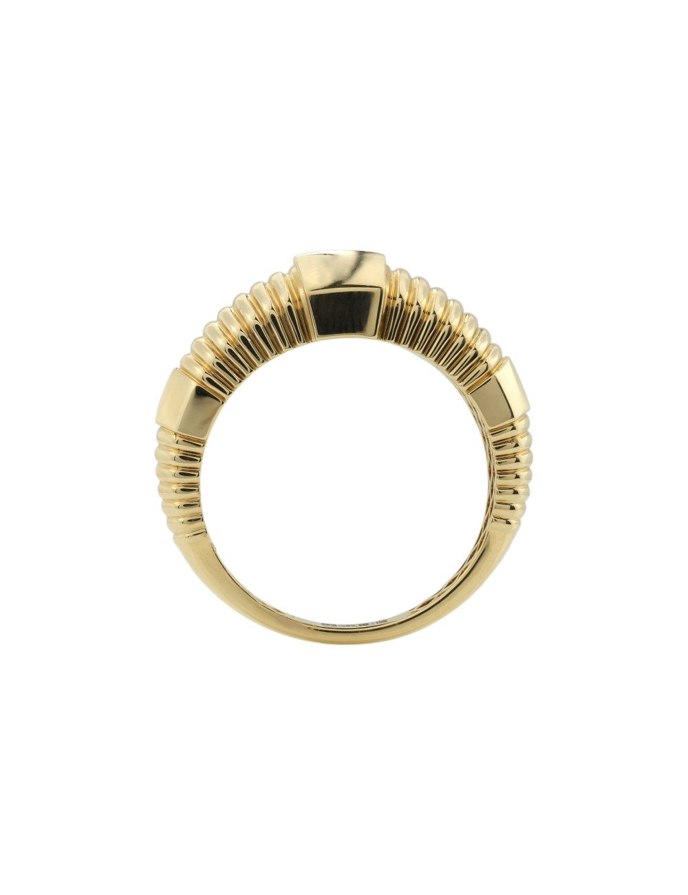 Кольцо из лимонного золота