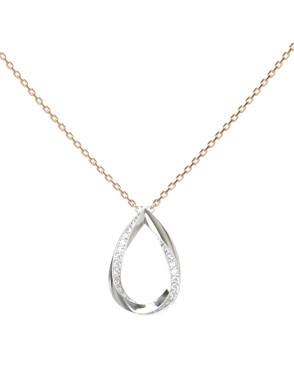 Колье из золота c бриллиантами