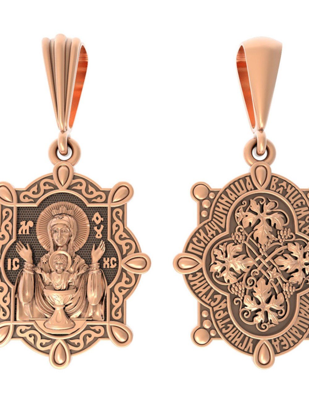 Образок из золота