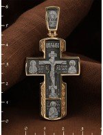 Крест из золота 585 пробы