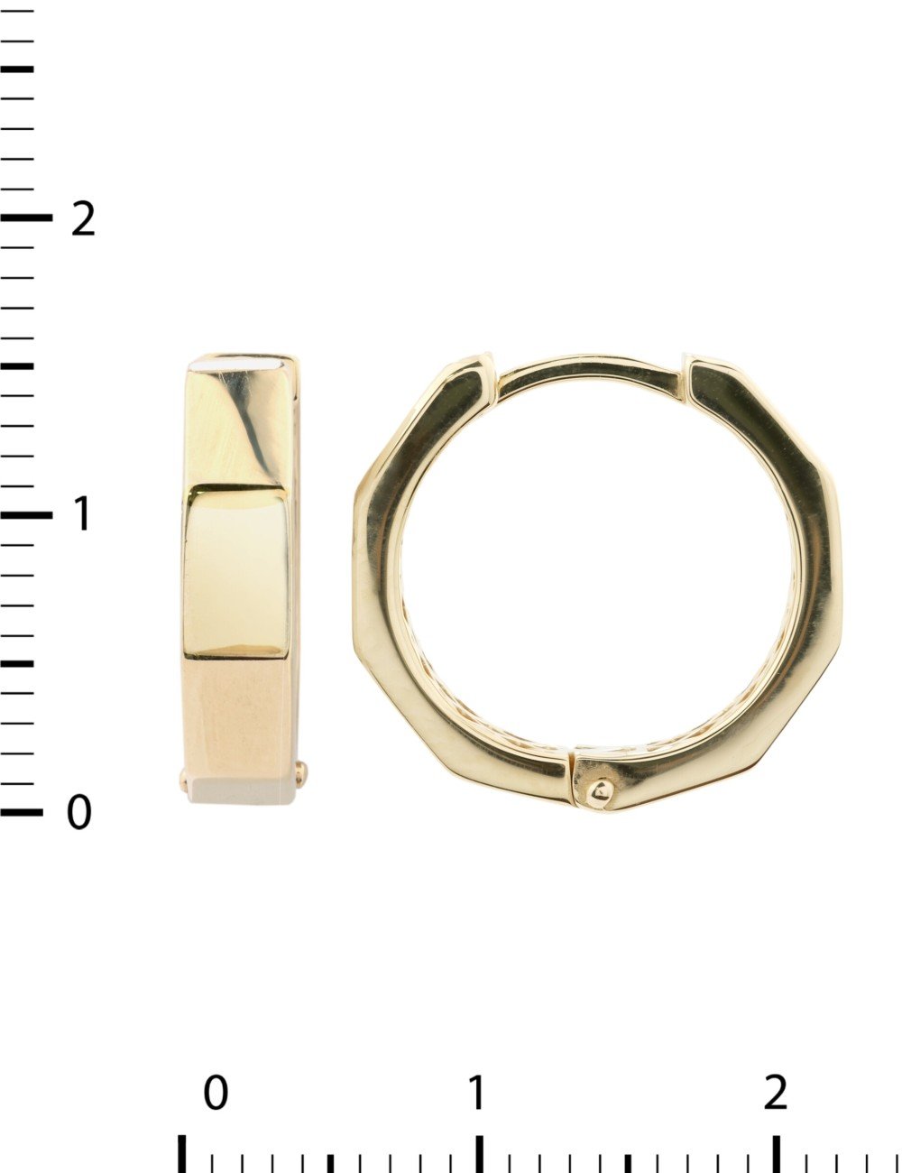 Серьги из лимонного золота