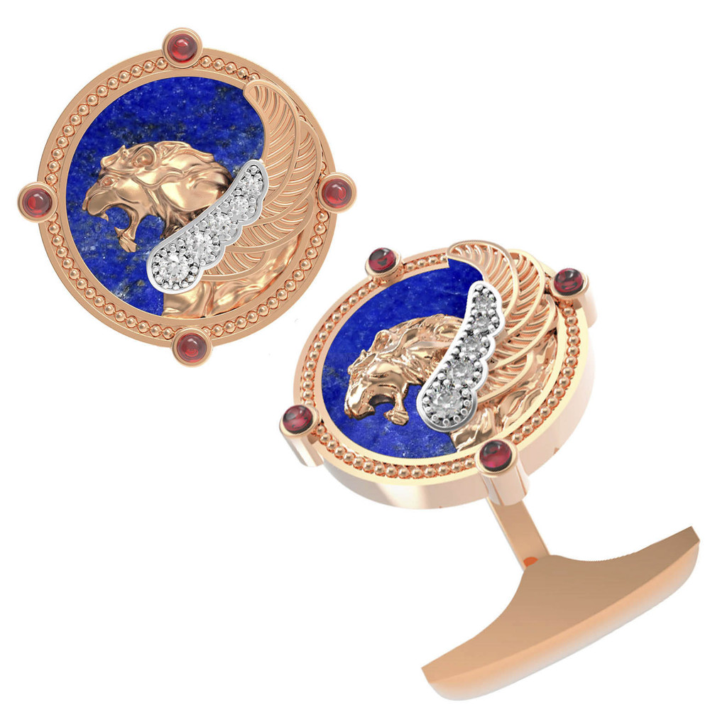 Запонки из золота