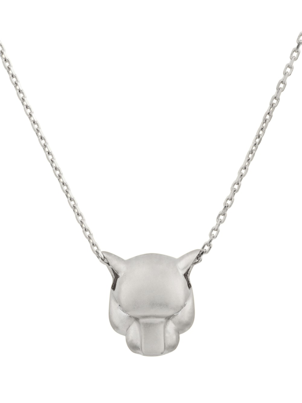 Колье из белого золота 585 пробы c бриллиантами