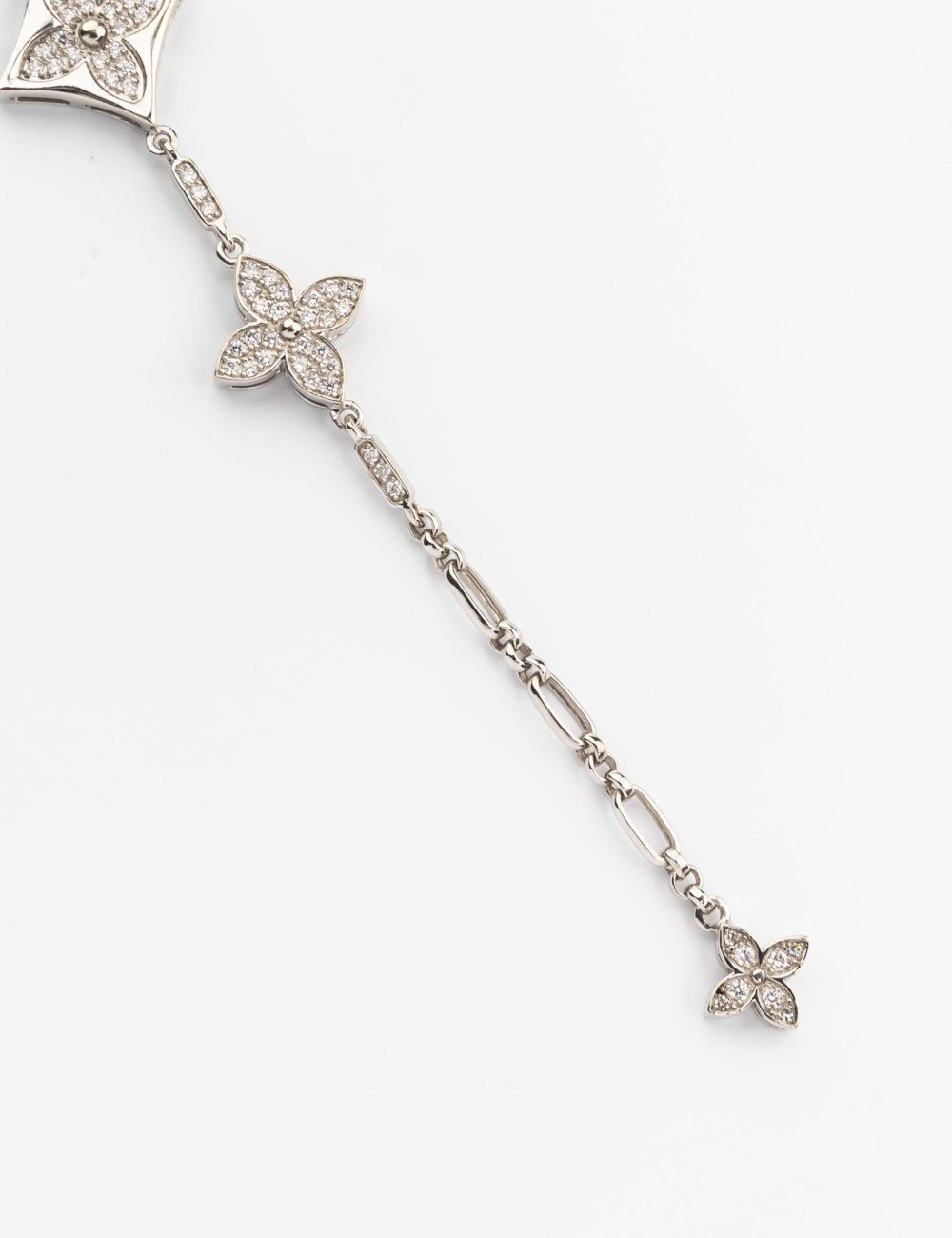 Браслет из белого золота c бриллиантами