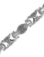 Цепь из белого золота