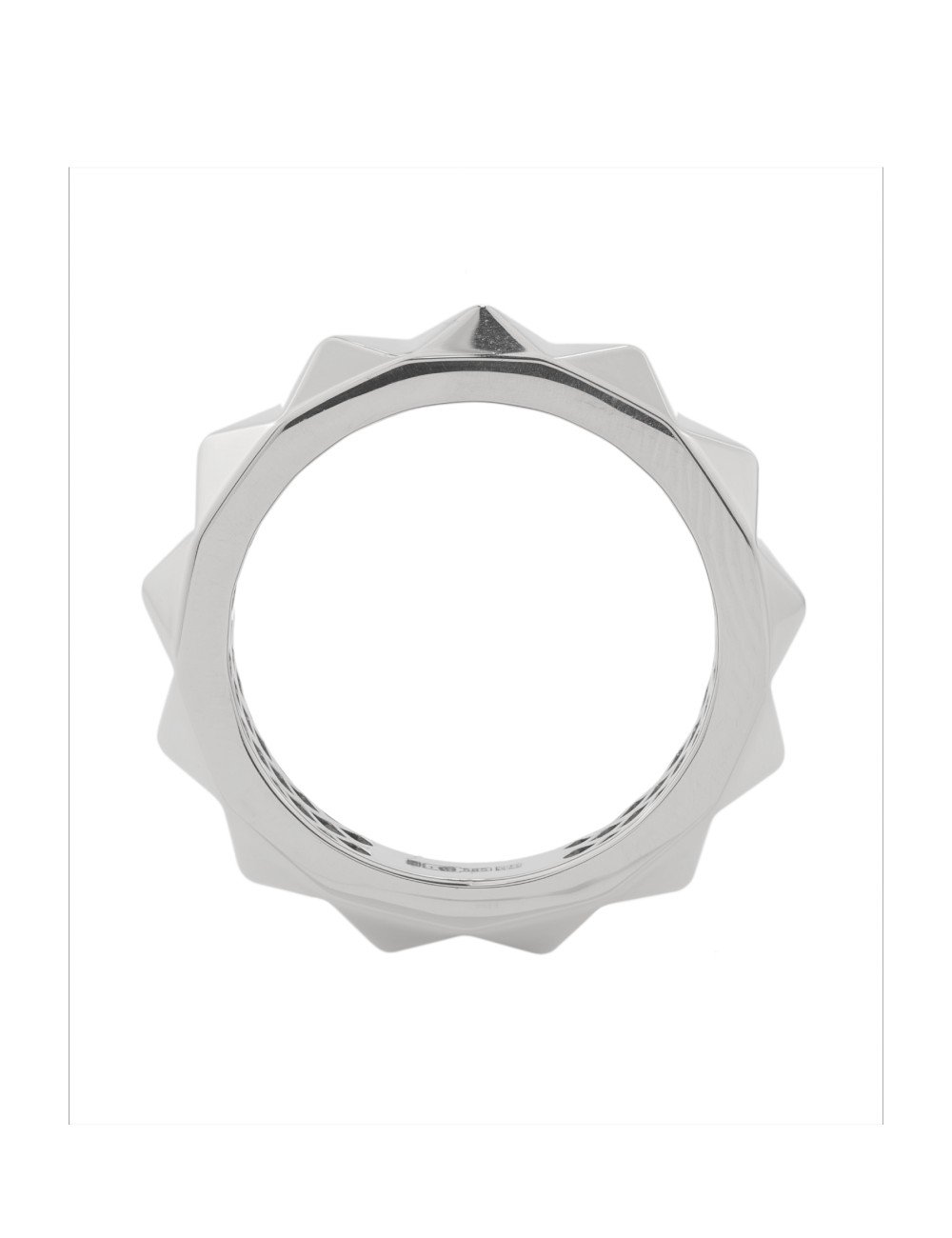 Кольцо из белого золота