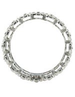 Кольцо из белого золота c бриллиантами