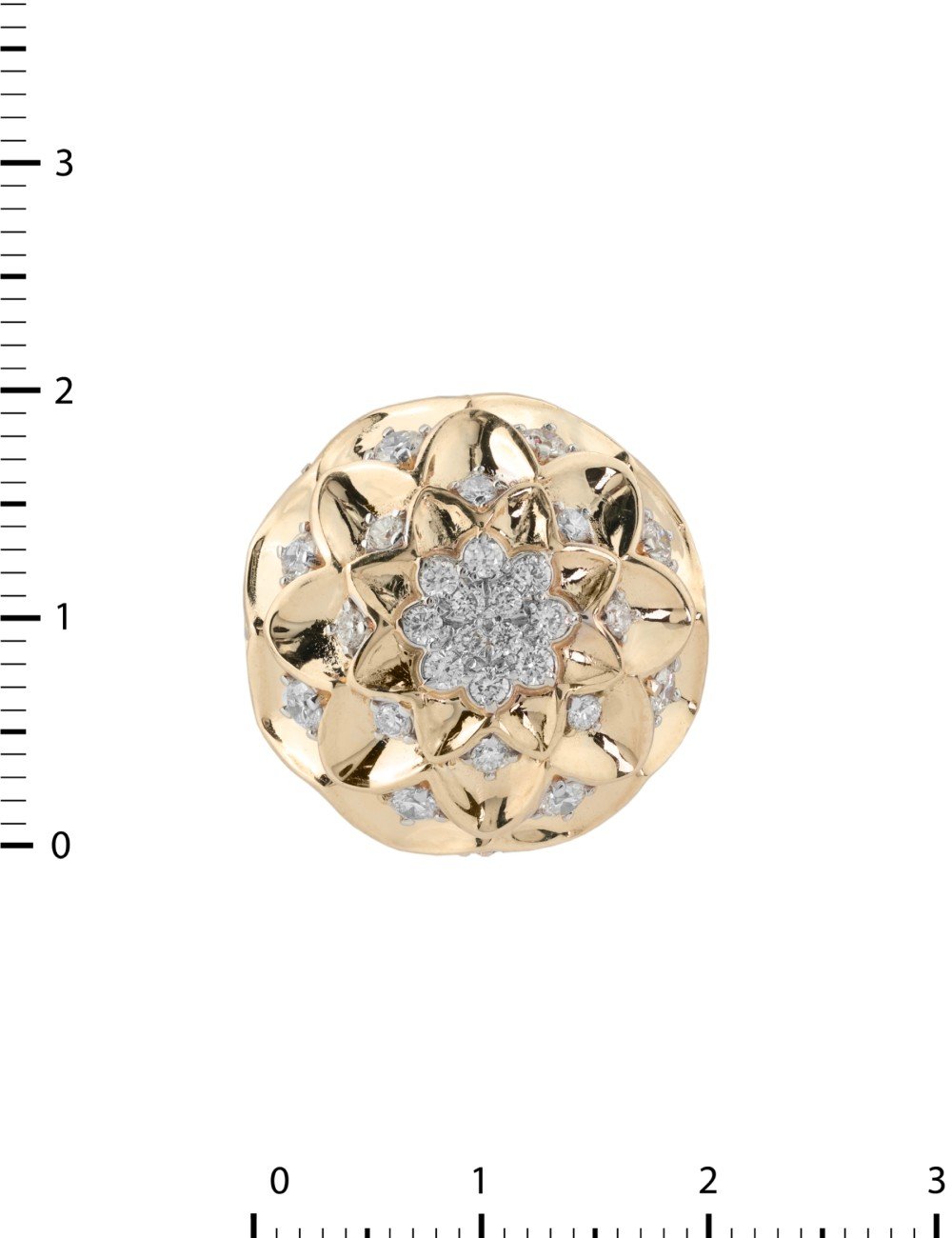 Подвеска из золота c бриллиантами