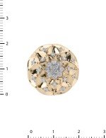 Подвеска из золота c бриллиантами