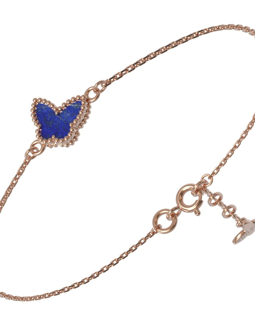 Браслет из золота c лазуритом