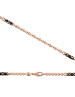 Цепь из золота c эмалью