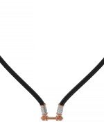 Шнурок шёлковый из золота c шёлковым шнурком