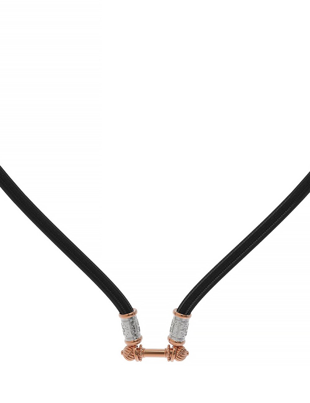 Шнурок шёлковый из золота c шёлковым шнурком