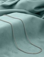 Цепь из белого золота