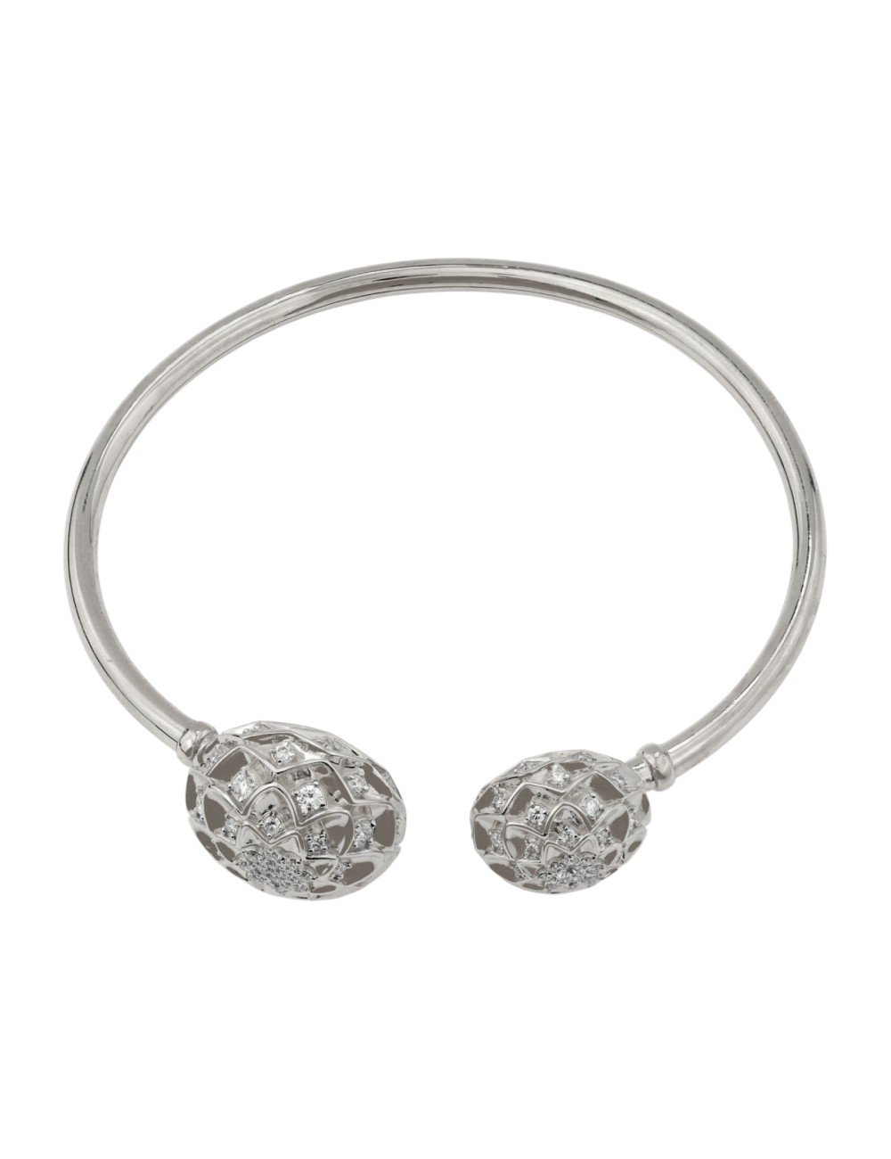 Браслет из белого золота c бриллиантами