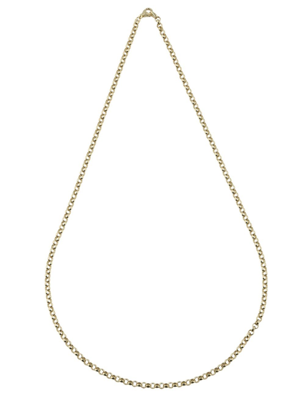 Цепь из лимонного золота