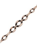 Браслет из золота c бриллиантами и ониксом