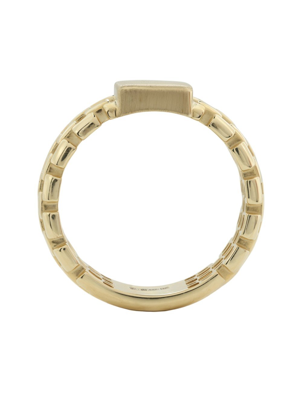 Кольцо из лимонного золота