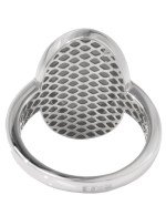 Кольцо из белого золота