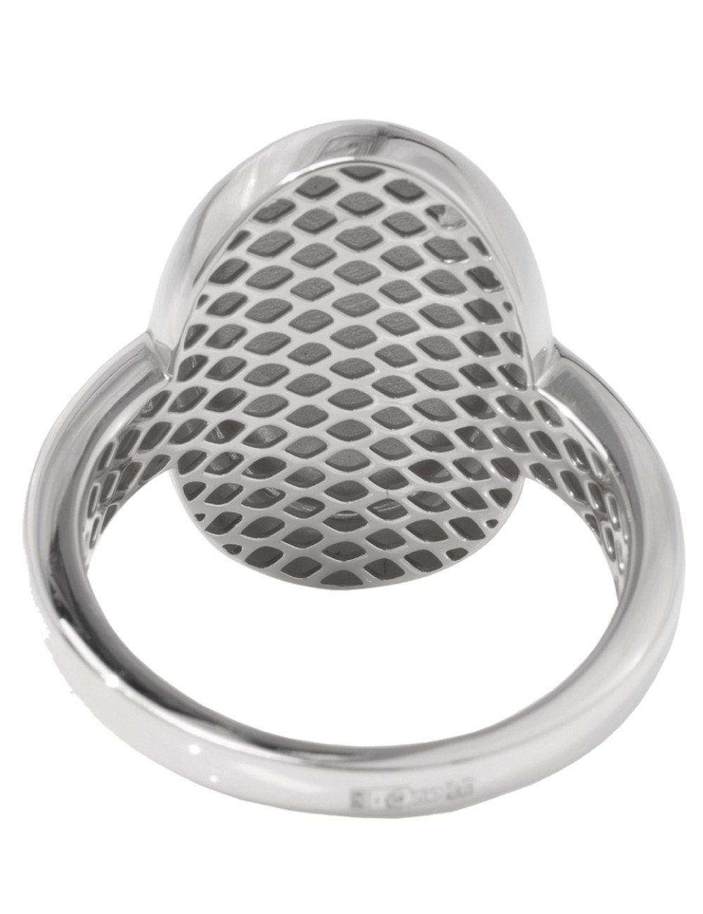 Кольцо из белого золота