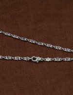 Цепь из белого золота