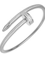 Браслет из белого золота c бриллиантами