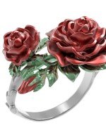 Кольцо из белого золота