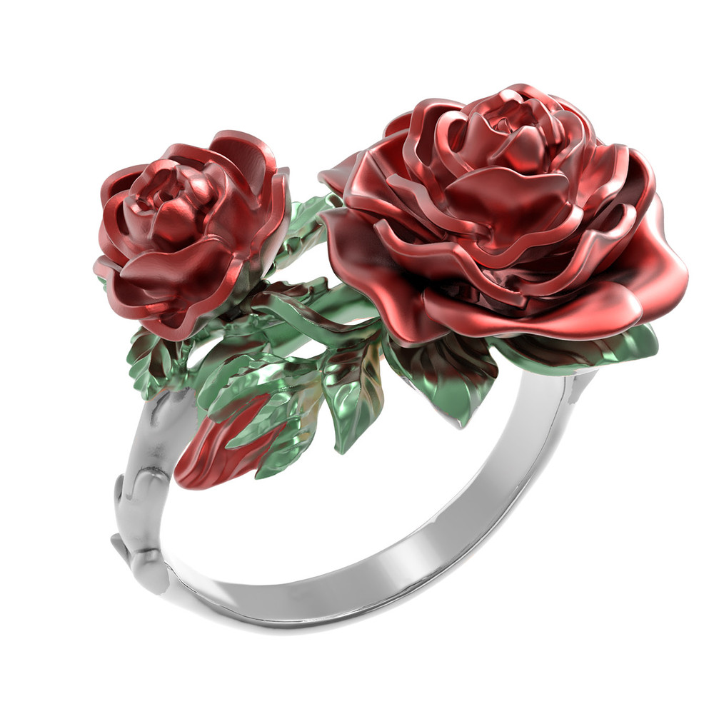 Кольцо из белого золота 585 пробы